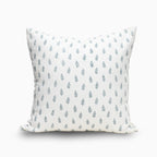 Audrey Costal Blue Pillow Cover Pillow Covers