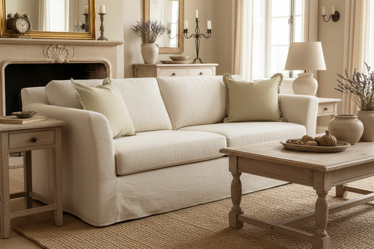 Hadley Linen Soft Sand Pillow Cover Pillow Covers