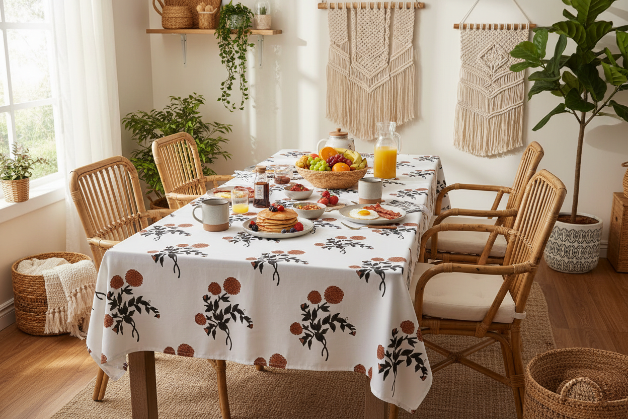 Tony Ditsy Prints Table Cloth