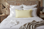 Keaton Linen Powder Blush Pillow Cover Pillow Covers