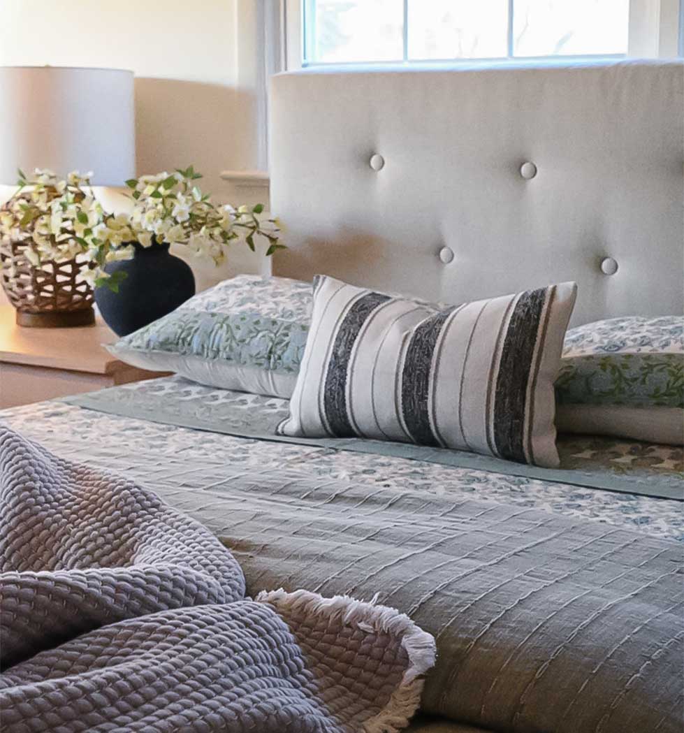 Verdant Charm Bed Sheet Set Bedsheet