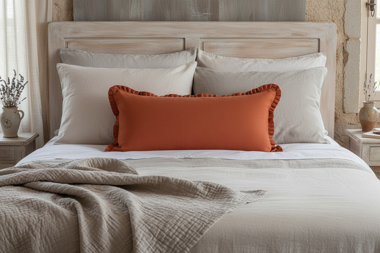 Sterling Linen Rust Pillow Cover Pillow Covers
