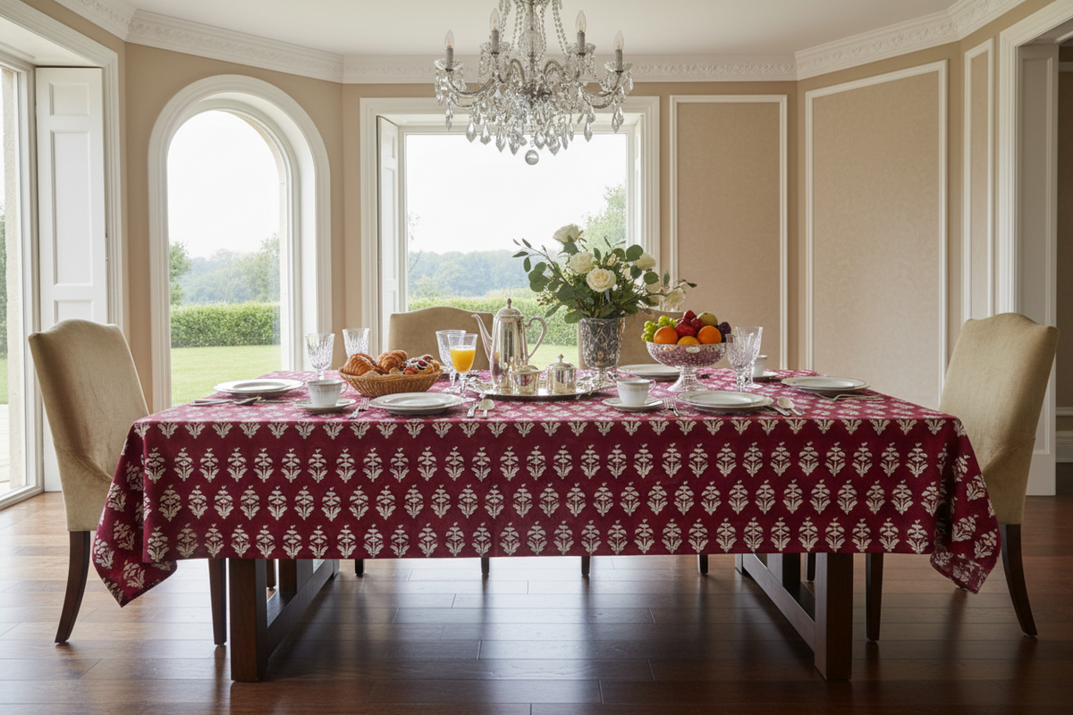 Ditsy Table Setting Isadora Ditsy Prints Table Cloth – Thread To Form