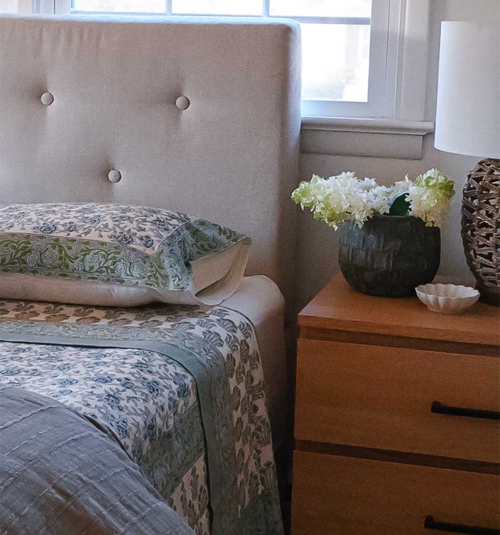 Verdant Charm Bed Sheet Set Bedsheet