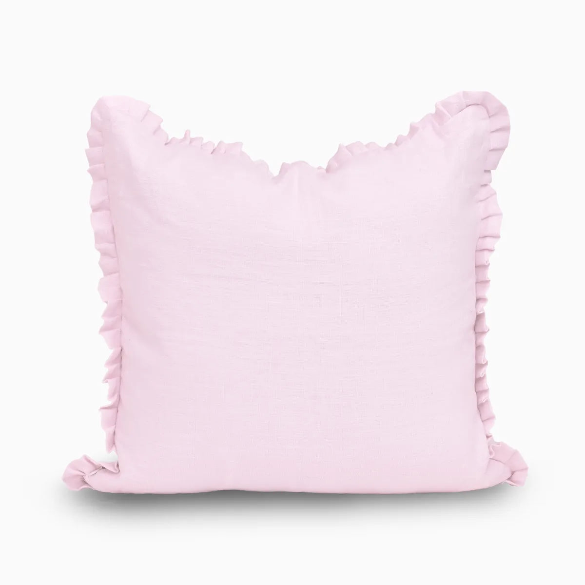 Collier Linen Ivory Pillow Cover Ruffle Pillow Covers