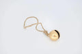 Gold Jingle Bell Ornament Home Decor