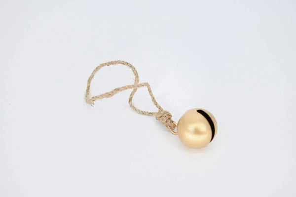 Gold Jingle Bell Ornament