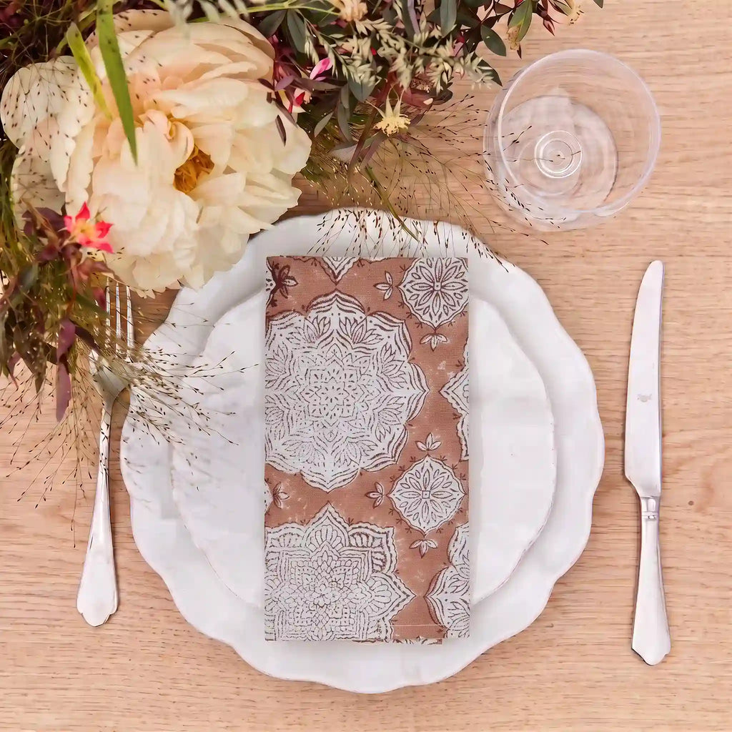 Juniper Blush Pink Napkin Set