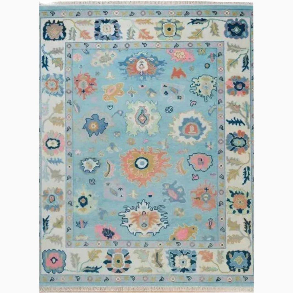 Lily Hand Knotted Oushak Rug 12' x 18' Hand-Knotted