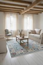 Lily Hand Knotted Oushak Rug Hand-Knotted