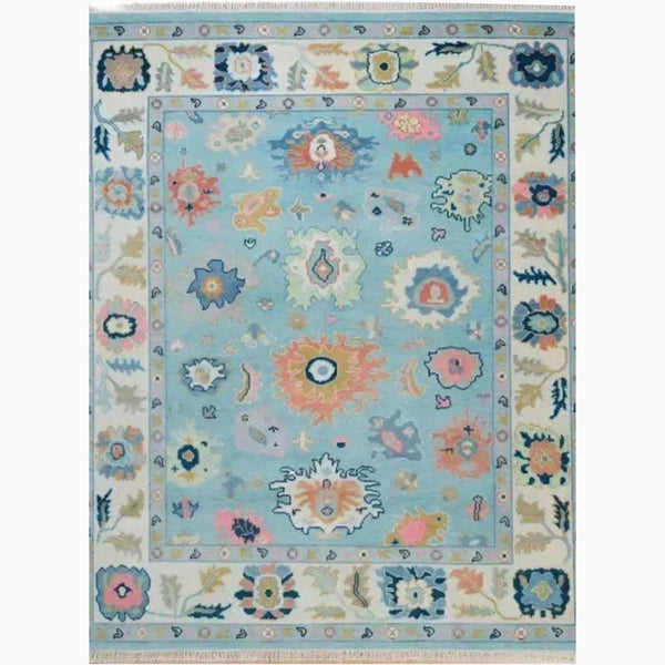 Lily Hand Knotted Oushak Rug