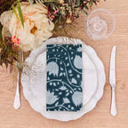 Vinea Cobalt Blue Napkin Set
