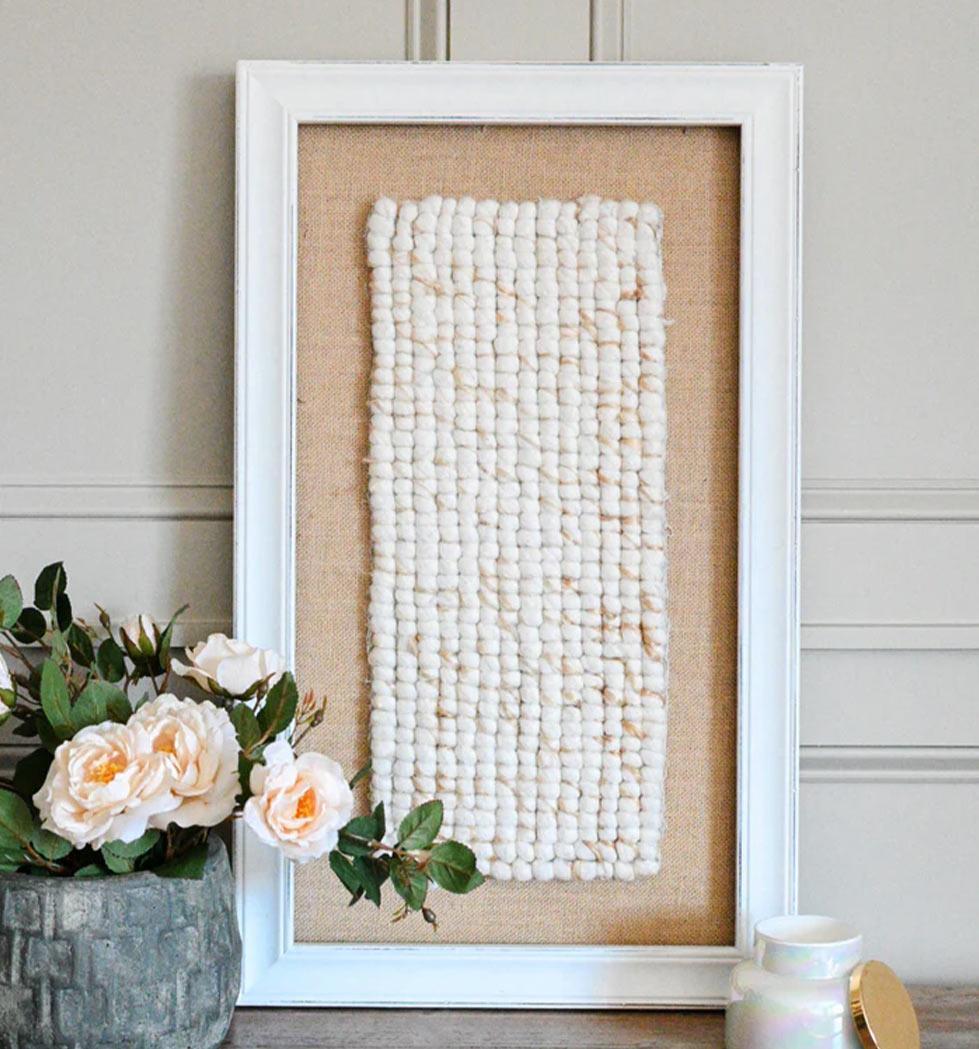 Woven Serenity Textile Wall Art Wall Art