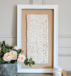 Woven Serenity Textile Wall Art Wall Art