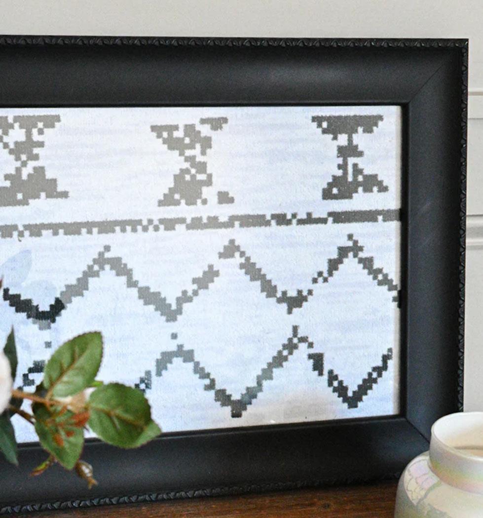 Soft Geometry Textile Wall Art Wall Art