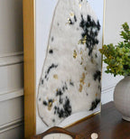 Luxe Hide Splatter Textile Wall Art Wall Art