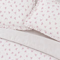 Dandellions Block Print Cotton Duvet Cover Set