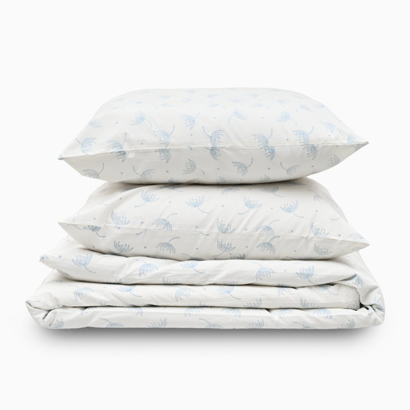 The Dandellions Coastal Blues Bedsheet Set Bedsheet