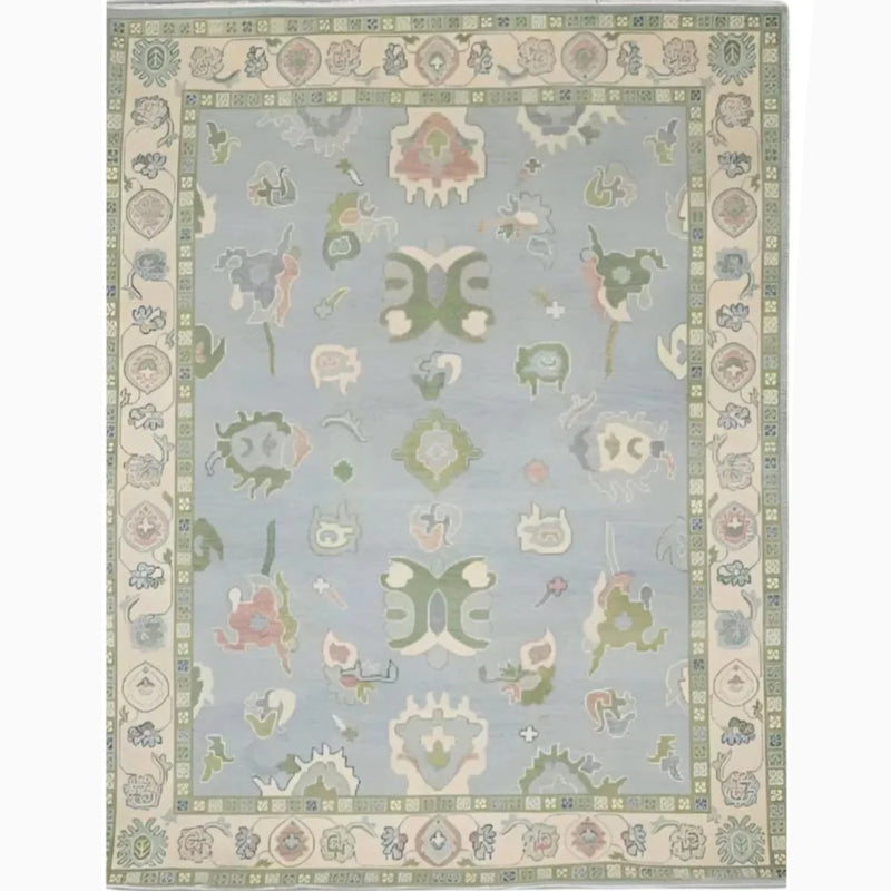 Daphne Hand Knotted Oushak Rug 12' x 18' Hand-Knotted