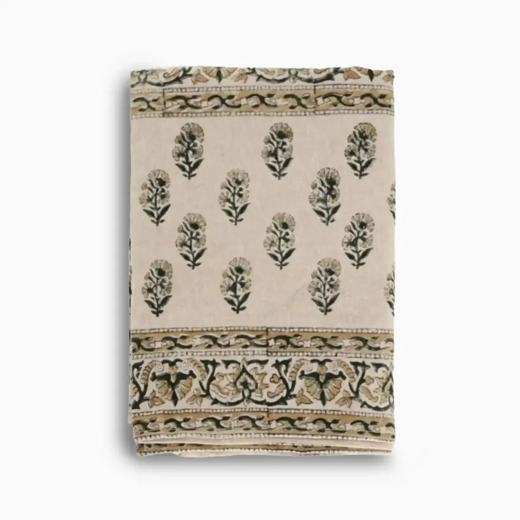 Emily Botanical Print Table Cloth Table Cloth