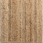 Natural Jute Braided Flatweave Rug 9'6" x 13'6" 9'6" x 13'6" Flatweave