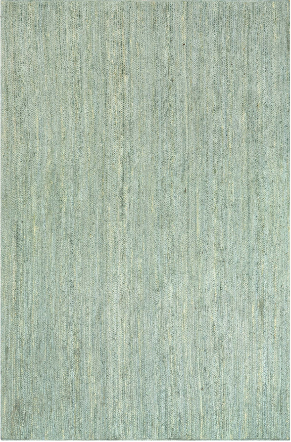 Green Jute Braided Flatweave Rug 8'6" x 11'6" 8'6" x 11'6" Flatweave