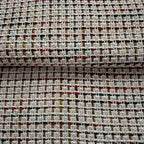 Channel Tweed Off White Fabric
