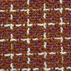 Channel Tweed Rust Fabric