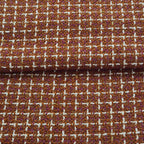 Channel Tweed Rust Fabric