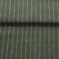 Forest Pinstripe Wool Blend