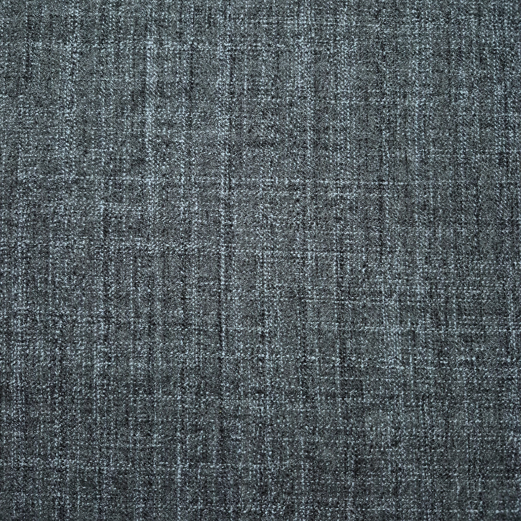 Gray Windowpane Wool Blend