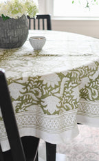 Ivy Botanical Print Table Cloth