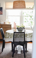 Ivy Botanical Print Table Cloth