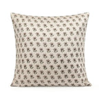 Clover Ice Blue Linen Pillow Cover