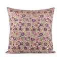 Fable Botanical Floral Vines Light Beige Linen Pillow Cover