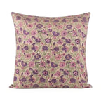 Fable Botanical Floral Vines Light Beige Linen Pillow Cover