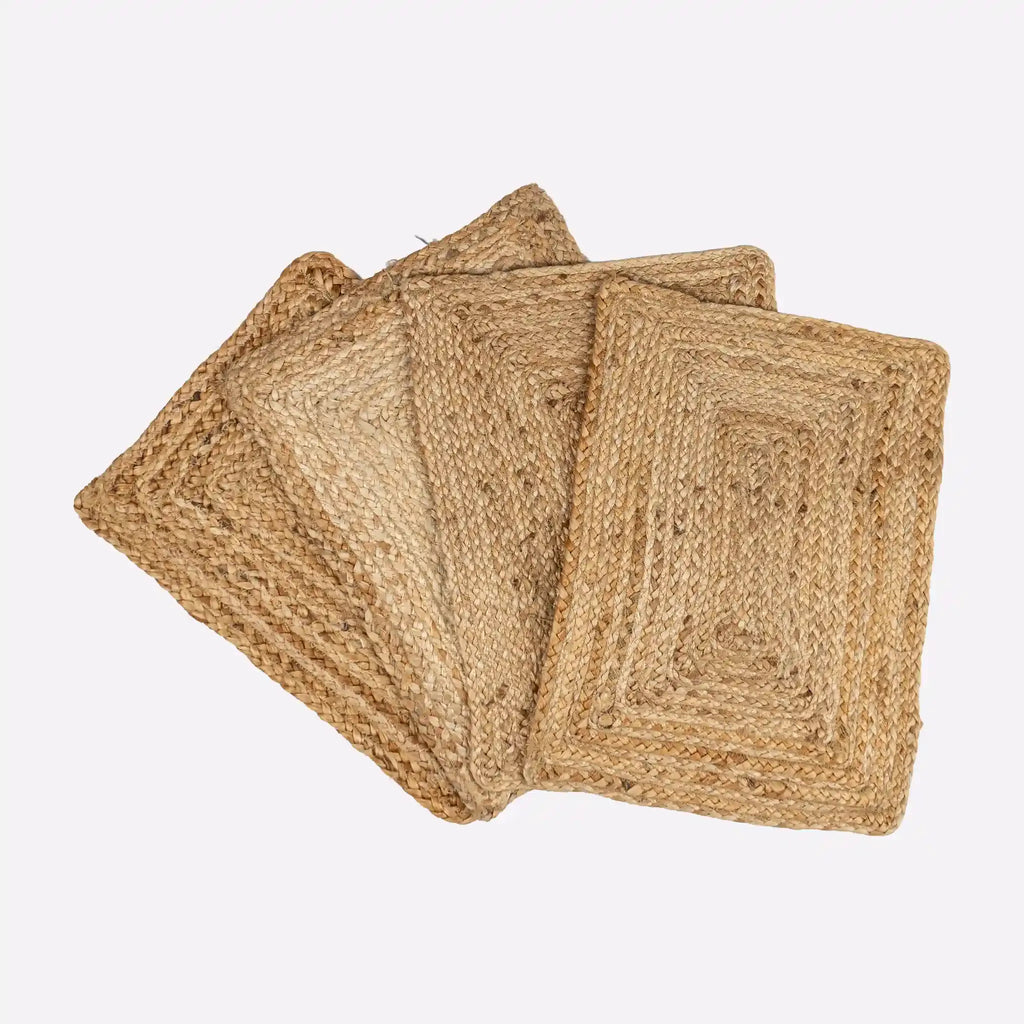 Wicker Natural Woven Jute Placemats