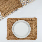 Wicker Natural Woven Jute Placemats