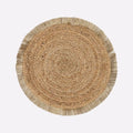 Coil Natural & Gold Woven Jute Placemats
