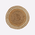 Coastline Natural & White Woven Jute Placemats
