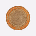 Coastline Natural & Orange Woven Jute Placemats