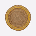 Coastline Natural & Yellow Woven Jute Placemats