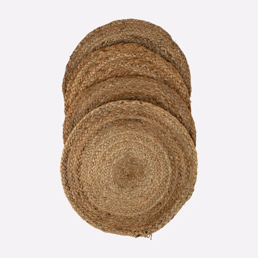 Coastline Natural Woven Jute Placemats