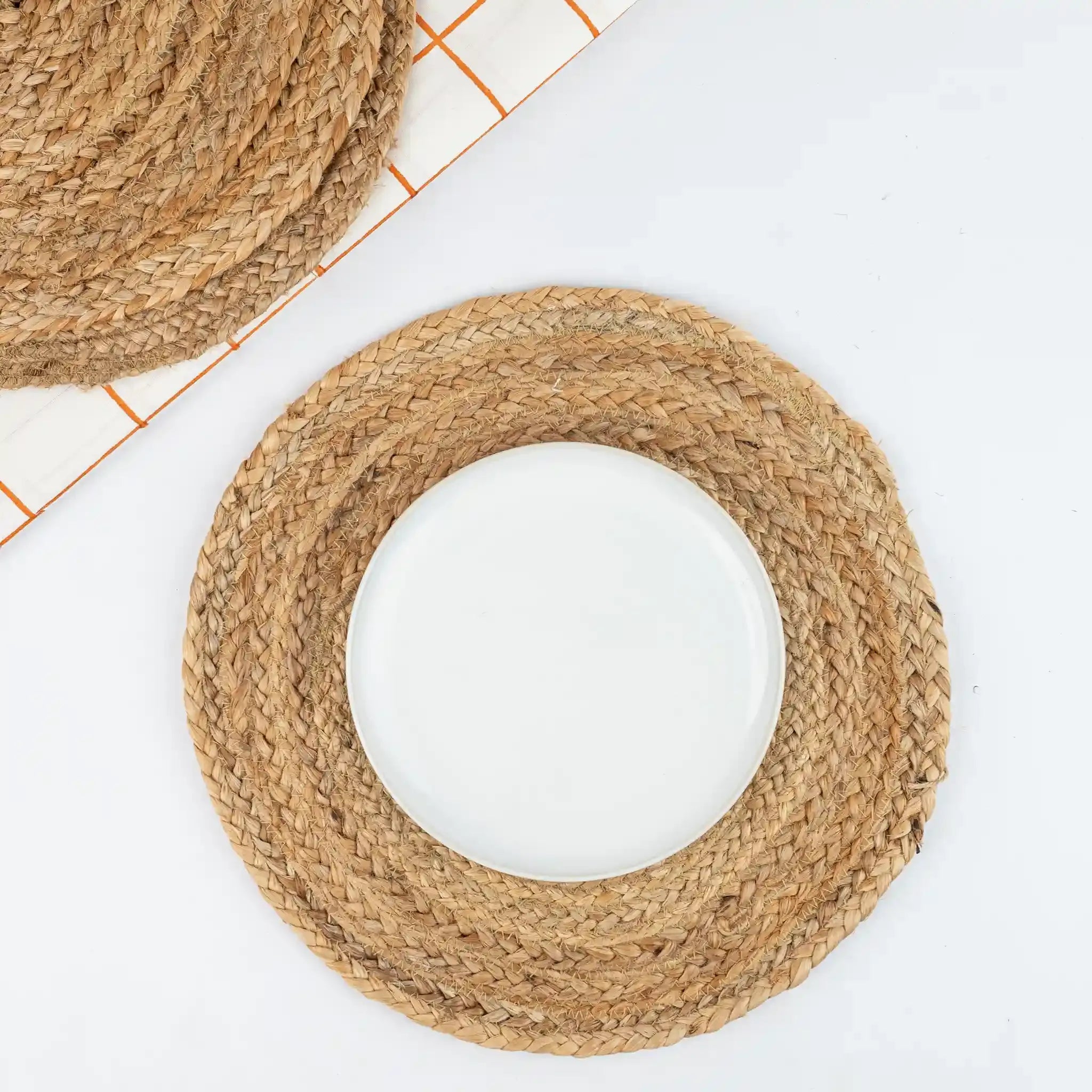 Coastline Natural Woven Jute Placemats