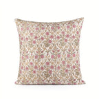 Birch Botanical Floral Vines Natural Linen Pillow Cover