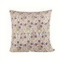 Birch Botanical Floral Vines Natural Linen Pillow Cover