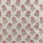 Alder Ditsy Floral Buti Natural Linen Pillow Cover