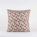 Pressed Petal Botanical Floral Vines Natural Linen Pillow Cover