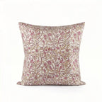 Wild Briar Botanical Floral Vines Natural Linen Pillow Cover