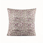 Wild Briar Botanical Floral Vines Natural Linen Pillow Cover
